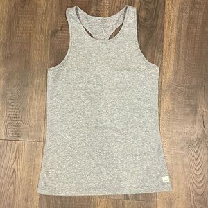 Vuori Gray Women's Racerback Tank Top